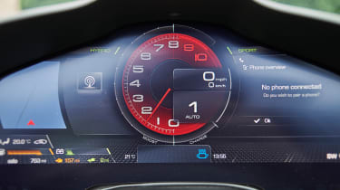 Ferrari SF90 Spider - dash screen